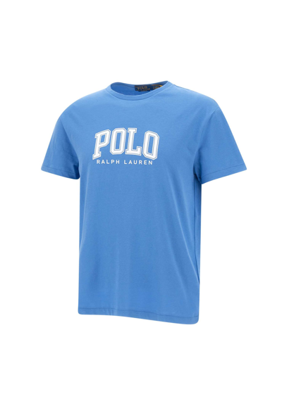 Polo Ralph Lauren Classics Cotton T-shirt In Blue