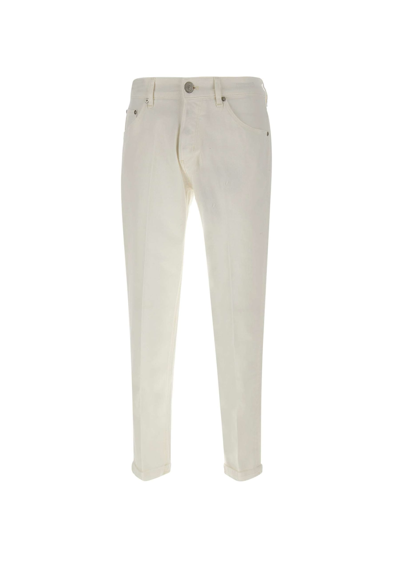 Pt01 Reggae Stretch Cotton Jeans In White