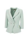 Elisabetta Franchi Jacket In Green