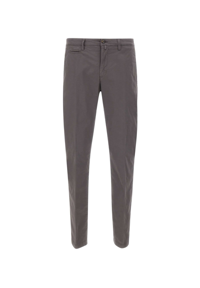 Briglia 1949 Cotton Pants In Grey