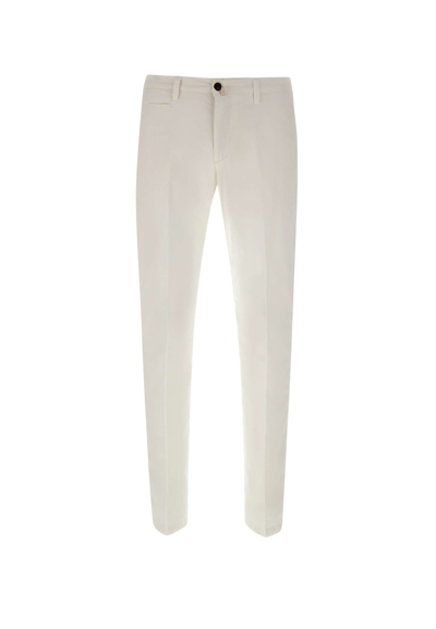 Briglia 1949 Bg05 Cotton Trousers In White