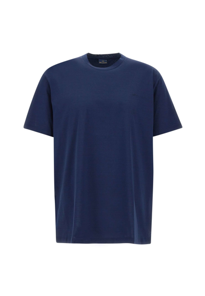 Paul&amp;shark Cotton T-shirt In Blue