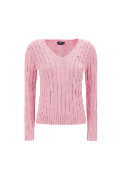 Polo Ralph Lauren Classic Pullover In Pink