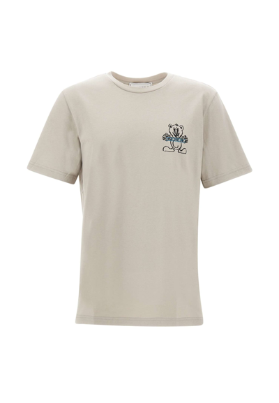 Iceberg Cotton T-shirt In Beige