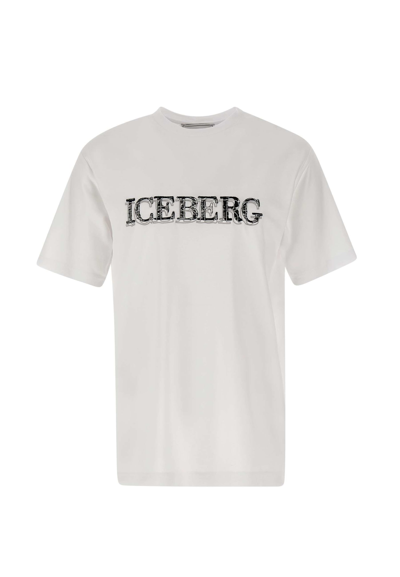 Iceberg Cotton T-shirt In White