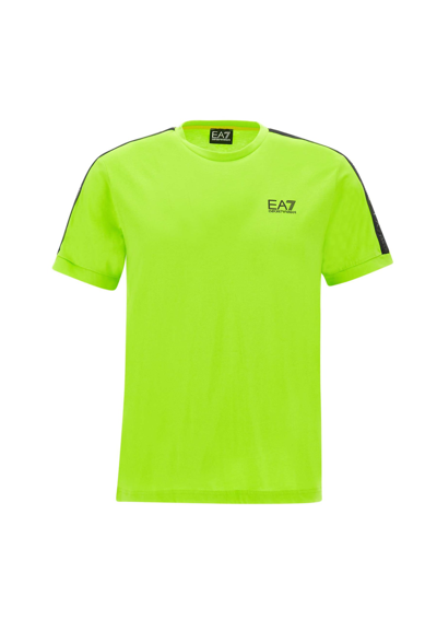 Ea7 Cotton T-shirt In Green