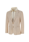 ELEVENTY LINEN AND COTTON JACKET