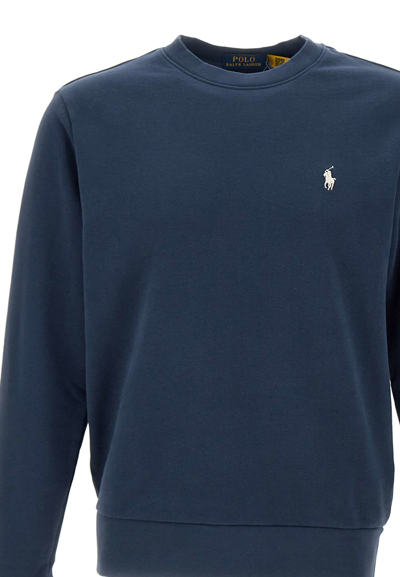 Polo Ralph Lauren Classics Cotton Sweatshirt In Blue