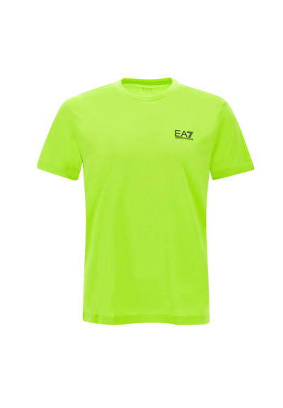Ea7 Cotton T-shirt In Green