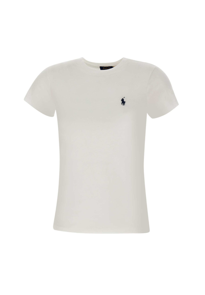 Polo Ralph Lauren Cotton T-shirt In White