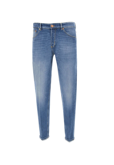 Pt01 Reggae Cotton Jeans In Denim