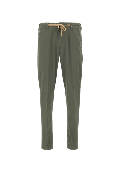 Myths Apollo Cotton Trousers In Green