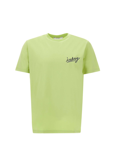 Iceberg Cotton T-shirt In Green
