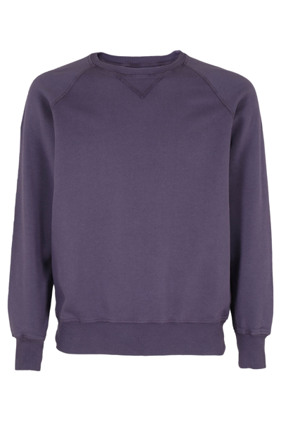 Fortela Harvard Cotton Sweatshirt In Violett