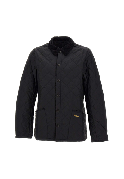 Barbour Heritage Liddesdale Quilt Jacket In Black