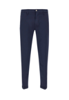 Re-hash Mucha Chinos Cotton Pants In Blue
