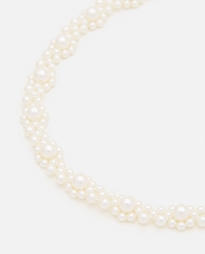 SIMONE ROCHA CRYSTAL DAISY CHAIN NECKLACE