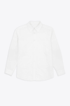 MM6 MAISON MARGIELA CAMICIA A MANICHE LUNGHE BLACK WOOL SHIRT WITH FRONT POCKETS