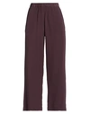 ASPESI ASPESI WOMAN PANTS DEEP PURPLE SIZE 8 SILK