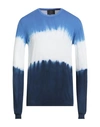 Macchia J Man Sweater Pastel Blue Size L Cotton