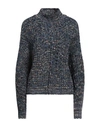 Isabel Marant Étoile Marant Étoile Woman Turtleneck Midnight Blue Size 6 Cotton, Acrylic, Wool, Recycled Cotton, Polyeste