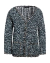 Dolce & Gabbana Blue Button Cardigan Fatto A Mano Sweater In Navy Blue