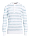 Missoni Man Sweater White Size 42 Cotton, Viscose In White