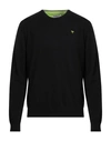 Fred Mello Man Sweater Black Size Xxl Cotton
