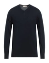 Cashmere Company Man Sweater Midnight Blue Size 48 Wool, Cashmere, Silk, Nylon