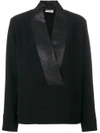 Alberto Biani Tuxedo Top - Black In Black