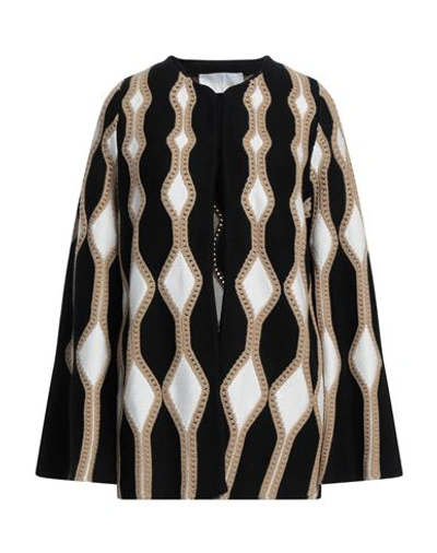 Chloé Woman Cardigan Black Size S Wool, Silk