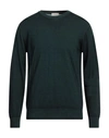 Altea Man Sweater Dark Green Size L Virgin Wool In Green