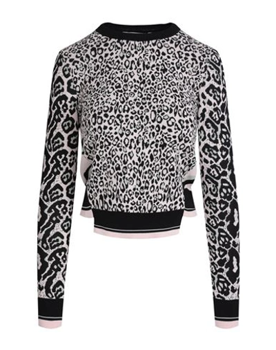 Stella Mccartney Leopard-print Woolblend Sweater Woman Sweater Multicolored Size 8-10 Rayon, Wool, N In Fantasy