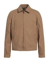 The Seafarer Man Jacket Sand Size 38 Cotton In Beige