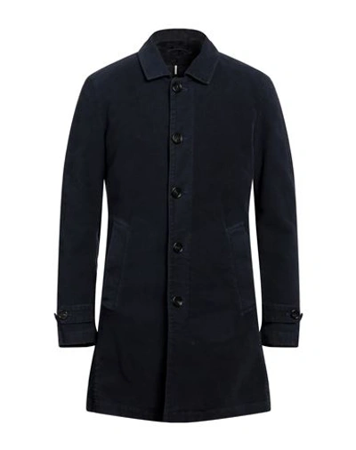 Schneiders - Maximilian Tyrol / Austria Man Coat Midnight Blue Size 42 Cotton, Elastane