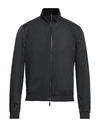 Emporio Armani Man Jacket Navy Size 40 Virgin Wool, Polyester In Navy Blue
