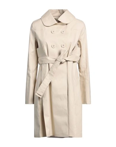 10 Corso Como Woman Overcoat Beige Size L Cotton