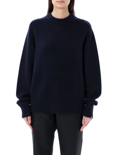 Extreme Cashmere Bourgeois Sweater In Navy
