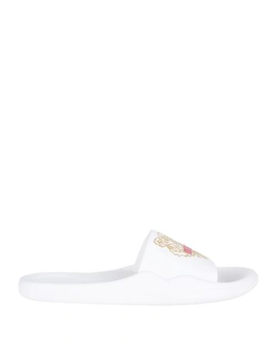 Kenzo Woman Sandals White Size 6 Rubber