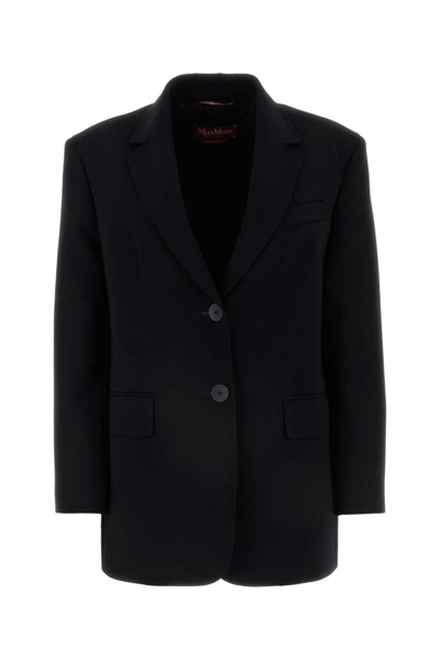 Mm Studio Jackets And Waistcoats In Black