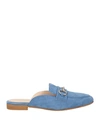 Ovye' By Cristina Lucchi Ovyé Woman Mules & Clogs Pastel Blue Size 8 Goat Skin
