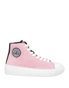 VERSACE VERSACE WOMAN SNEAKERS PINK SIZE 9 LEATHER