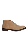 TRICKER'S TRICKER'S MAN ANKLE BOOTS CAMEL SIZE 8.5 LEATHER