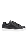 CHURCH'S CHURCH'S MAN SNEAKERS BLACK SIZE 9 LEATHER