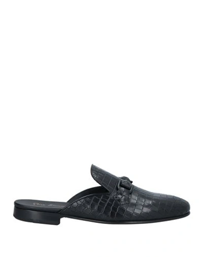 Mich E Simon Mich Simon Man Mules & Clogs Black Size 8 Leather