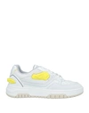 MSGM MSGM WOMAN SNEAKERS WHITE SIZE 7 LEATHER