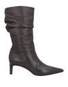 Brunello Cucinelli Woman Boot Dark Brown Size 8 Leather