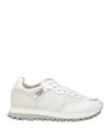 Liu •jo Woman Sneakers White Size 6 Textile Fibers