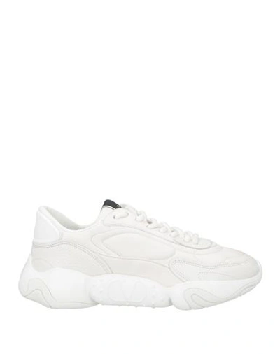 Valentino Garavani Man Sneakers White Size 7 Leather