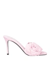 Valentino Garavani Woman Sandals Pink Size 7 Leather
